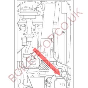 179020 - IDEAL - Logic - Combi 24 ESP1 - Diverter Motor and Paddle Kit Pre AFQ